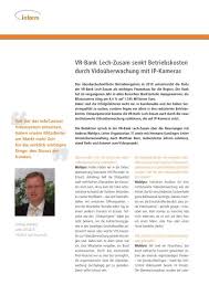 Ihre pin und tan dürfen sie bei einem von ihnen ausgewählten drittanbieter verwenden. Vr Bank Lech Zusam Senkt Betriebskosten Inform Solutions Gmbh