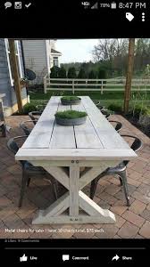 Outdoor Table Patio Farmhouse Buildwoodshelf Outdoor Patio Table Outdoor Tables Farmhouse Patio
