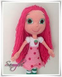 samyelinin orguleri cilek kiz amigurumi oyuncak bebek krose oyuncak orgu
