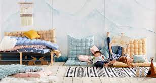 1001 ideen fur babyzimmer madchen kinderzimmer pinterest. Schone Spielmatratzen Und Sitzkissen Fur S Kinderzimmer