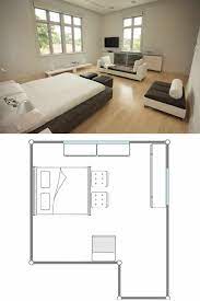 Small sectional sofa is the perfect item in order to balance it within an arrangement if you have a couple of large and bulky items of furniture. 9 Bedrooms With A Couch Layouts Home Decor Bliss