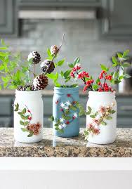 Maybe you would like to learn more about one of these? Diy Mason Jar Christmas Vases Design Improvised