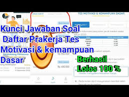 Kunci Jawaban Soal Prakerja Gelombang 8