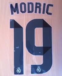 How old is luka modric? Luka Modric 19 Real Madrid Home 2014 2015 Name Number Set Nameset Kit Print Football