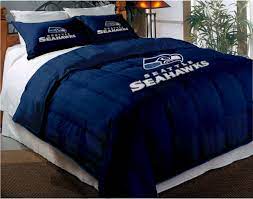 The officially licensed nfl bedding set is the perfect way to boldly show off that you're a true football fan. Seattle Seahawks Nfl Twin Chenille Embroidered Comforter Set With 2 Shams 64 X 86