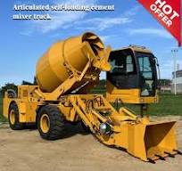 Self-Loading Mixer Truck Articulated 2.5 Cubic 3.5 Cubic 4 M3 5.5 Cubic  Concrete Mixing Plant Mobile Concrete Mixer for Sale