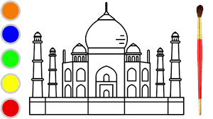 Remember the golden days when the most confusing question aroused? How To Draw A Taj Mahal Taj Mahal Coloring Pages For Kids Taj Mahal Drawing For Kids Youtube
