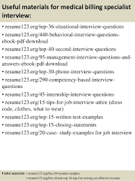 Medical Claims Specialist Resume Sample