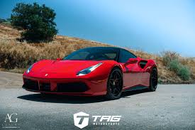 The 488 gtb dimensions is 4568 mm l x 1952 mm w x 1213 mm h. Ferrari 488 Gtb On Agluxury Agl42 Forged 3 Piece Wheels Agluxury Wheels Blog
