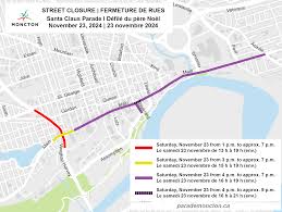 Royale Greater Moncton Santa Claus Parade Street Closures & City of Moncton  Holiday Open House | City of Moncton