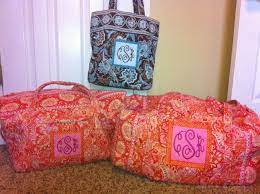 Renowned for their intricate, colorful patterns, vera bradley regularly adds new patterns to its library. I Covered Up An Old Monogram On My Vera Bradley Bags I Wanted To Have My Married Monogram On These Bags But I Didn T Vera Bradley Bags Old Things Embroidery