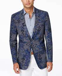 Alibaba.com offers 1,402 floral pattern jacket products. Tallia Men S Vince Floral Print Sports Coat Blazers Sport Coats Men Macy S Tall Men Clothing Slim Fit Men Mens Big And Tall