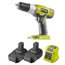 Ryobi One 18v Drill Kit Drill Cordless Drill Reviews Cordless Drill