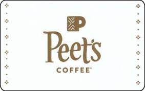 Peet's coffee berkeley, california est. Gift Card Peet S Coffee Peets Coffee Tea United States Of America Christmas Series Col Us Pct 025