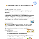 Kinderflohmarkt beim TSV Gera-Westvororte e.V.