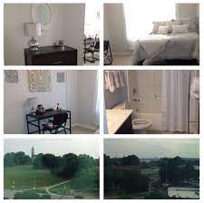 The Inside Of A Campusview Room And The View Outside Clemsonview Solidorange Clemson Apartment Clemson Campus Campus