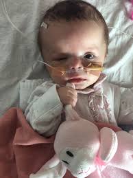 Little Billie-Rose was born with a brain tumour, diagnosed within days of  her birth last November. Doctors told her parents, Stephanie and Daniel,  that she was unlikely to survive. By three months