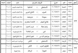 مواعيد مباريات الأسبوع 33 فى الدوري المصري بالتوقيتات والملاعب كلمة دوت أورج