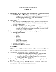 Check spelling or type a new query. Doc Notulensi Rapat Ksm Umum Ksm Umum Rs Indriati Academia Edu