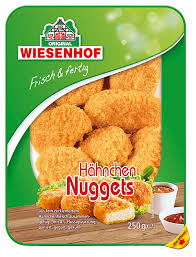 (countable) a small, compact chunk or clump. Chicken Nuggets Von Wiesenhof Hahnchen Nuggets