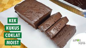 Resepi kek coklat moist bakar sukatan cawan. Kek Coklat Moist Kukus Sukatan Cawan Youtube