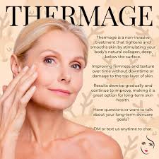 If winter has your skin feeling looser, duller, or just not as firm as it  used to be, this is where Thermage shines. ✨ Thermage works deep below the  surface to tighten
