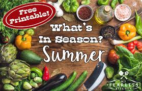 Then the upper fruits fall down and he hits that again and crush that too. Summer Fruits And Vegetables In Season My Fearless Kitchen