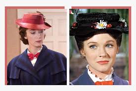 I did not watch the original during the process of making it. Left Emily Blunt Stars As Mary Poppins In Disney S Julie Andrews Vs Emily Blunt Mary Poppins Hd Png Download Transparent Png Image Pngitem