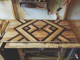 One interesting material they've been working with lately is something called picklewood. Coffee Table Top In Progress Modern Rustic Reclaimed Salvaged Wood Coffee Table Seattle Wa Wood Furniture Diy Reclaimed Wood Projects Wood Diy