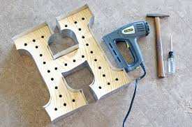 We still get comments and questions about these. Diy Marquee Letter Plywood And Aluminum School Of Decorating