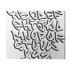 Over six weeks we'll get a sense of how some individuals answer. Leinwandbild Graffiti Font Buchstaben Des Alphabets Hip Hop Art Von Graffiti Design Pixers Wir Leben Um Zu Verandern