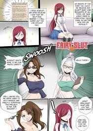 Erza hentai comic