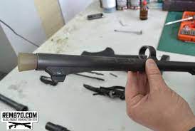 After finishing the disassembly it is time to move onto step 2. Painting Remington 870 Shotgun With Gun Kote