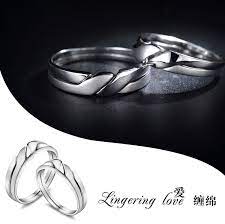 Interlocking Wedding Rings For Couples Infinity Interlocking Wedding Rings Promise Rings For Couples Promise Ring Set