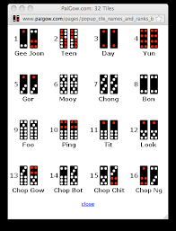 Pai Gow Tiles Discount Gambling