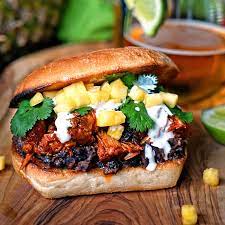 Pineapple Chile Pulled Pork Sandwiches Kevin Is Cooking