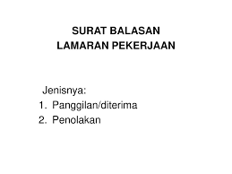 Alamat email anda tidak akan dipublikasikan. Contoh Surat Balasan Lamaran Kerja Surat Panggilan Interview Dalam Bahasa Inggris Berbagai Contoh