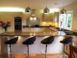 Considering L Shaped Kitchen Island Home Design Modern Kitchen Bar Kitchen Layout Breakfast Bar Kitchen