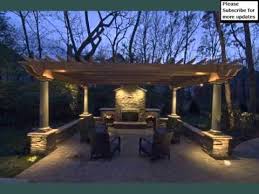 Pergola With Light Pic Collection Pergola Lighting Youtube