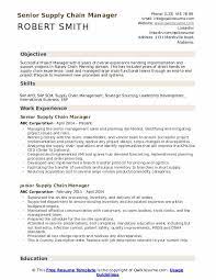 Supply Chain Manager Resume Samples Qwikresume