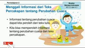 Oke, kita sudah mempelajari semua aspek setelah mendapat laporan tersebut, menteri pendidikan segera melakukan koordinasi dengan. Menggali Informasi Dari Teks Youtube