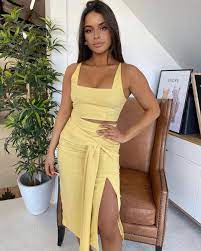 Honey Peaches On Instagram Neo Two Piece Dress Set Our Current Favourite Set From Sndys Stunner Chantellekij Rocking The Mango Also Availab