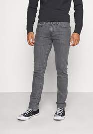 Levis 511 slim fit dark grey rigid denim jeans stretch sizes 28x30 or 30x30 b158. Levi S 511 Slim Jeans Slim Fit Far Far Away T2 Grey Denim Zalando De