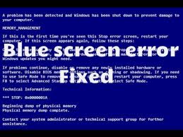 The reason behind blue screen errors is pointed out to be some type of error as a result of which the computer system either shuts down or restarts suddenly. How To Fix Blue Screen Error Blue Screen Management Error Windows 7 8 Youtube
