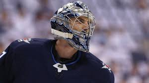 Connor hellebuyck will be donning this new armed forces themed helmet during the game! Jets Goaltender Connor Hellebuyck On How He Limited Predators In Game 1 Nbc Sports