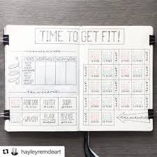 Restez Sur La Bonne Voie Avec Vos Objectifs De Sante Et De Remise En Forme A L Aide De V In 2020 Bullet Journal Ideas Pages Goals Bullet Journal Bullet Journal Workout
