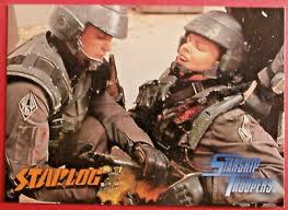 Soft beeps and humming from various equipment attempting to lull him to sleep. Starship Troopers Starlog Promo Card Inkworks 1997 Eur 9 39 Picclick Fr