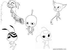 Free Printable Miraculous Ladybug Coloring Pages Kwami Ladybug Coloring Page Bug Coloring Pages Cartoon Coloring Pages