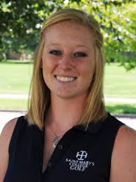 Olivet&#39;s Theresa Damico was the medalist of the round with an 77 on a cold ... - Amanda-Graham-web12