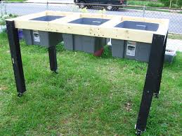 Self Watering Veggie Table Diy Raised Garden Raised Garden Beds Diy Raised Container Garden